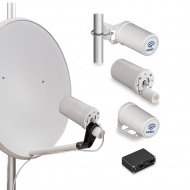 Роутер Kroks Rt-Pot sHw DS RSIM, встроенный в антенну с модемом Huawei E3372 и SIM-инжектором